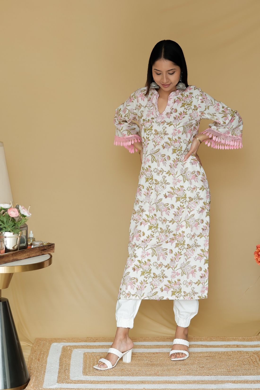 Handblock Printed Kurta