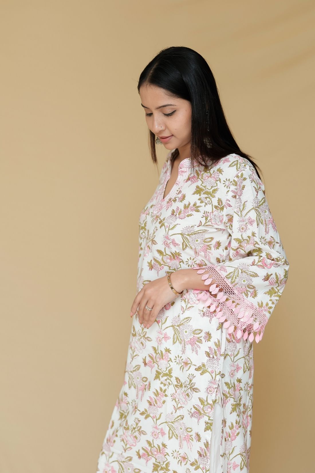 Handblock Printed Kurta