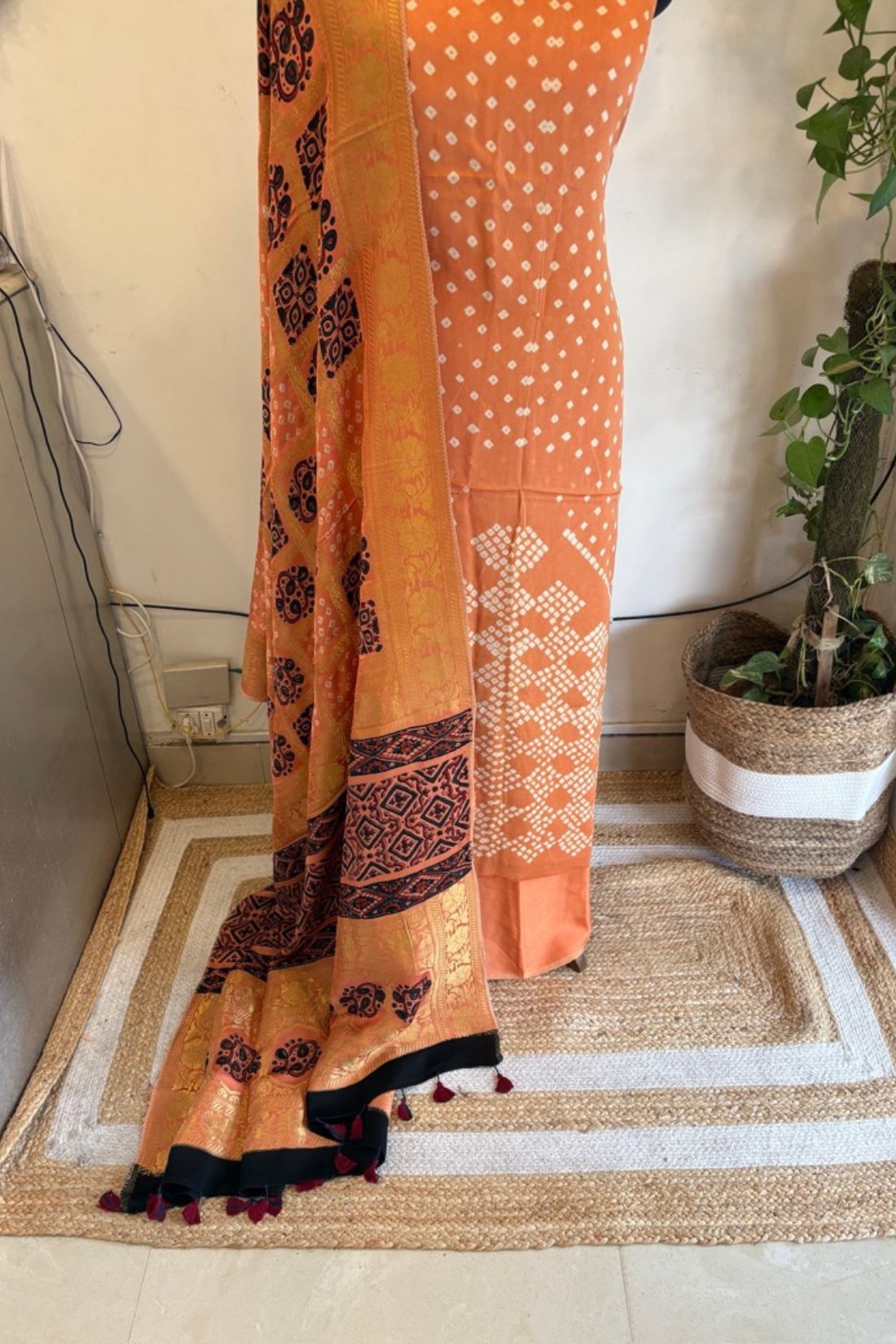 AJRAKH BANDHANI SUIT