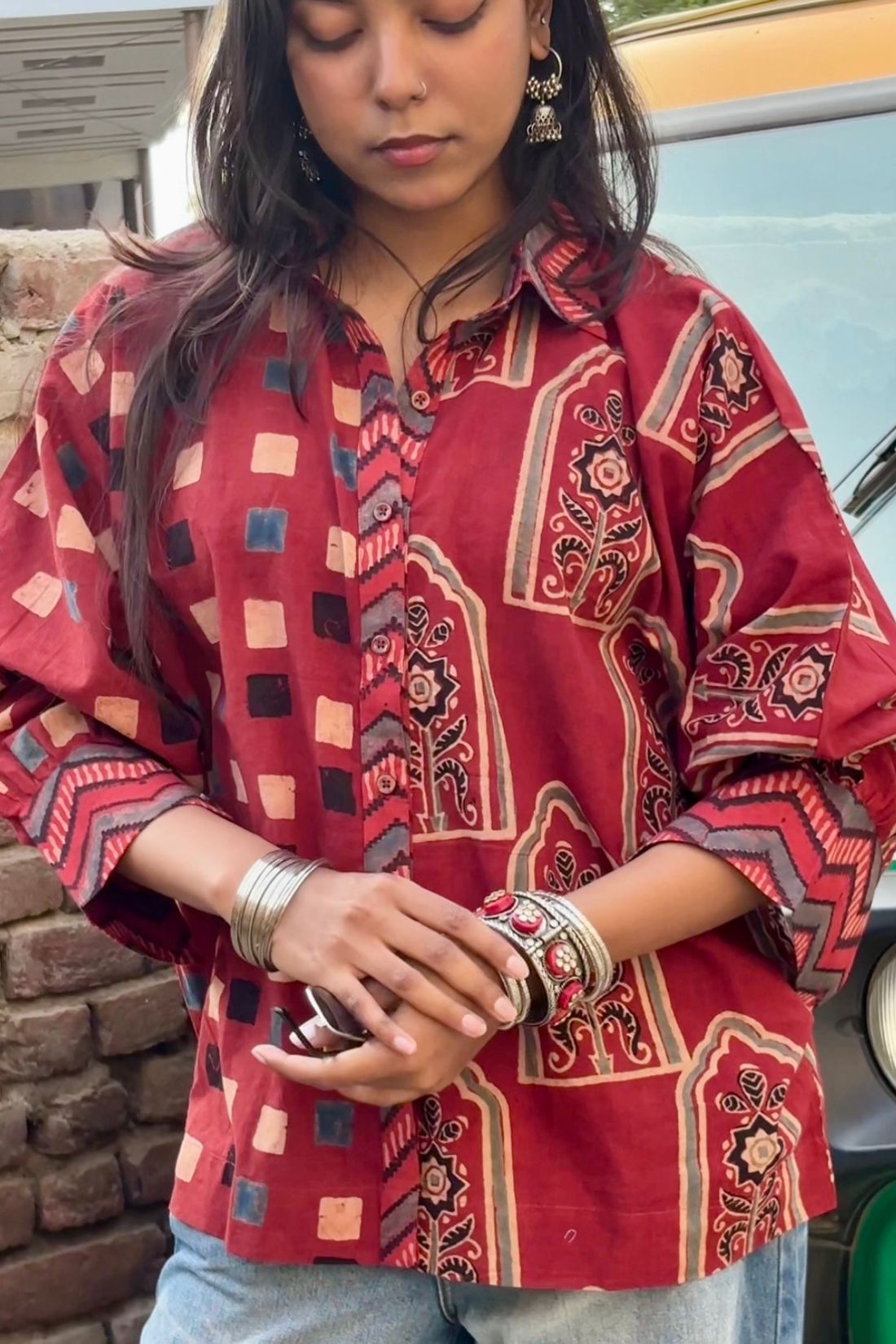 AJRAKH ANTI-FIT SHIRT