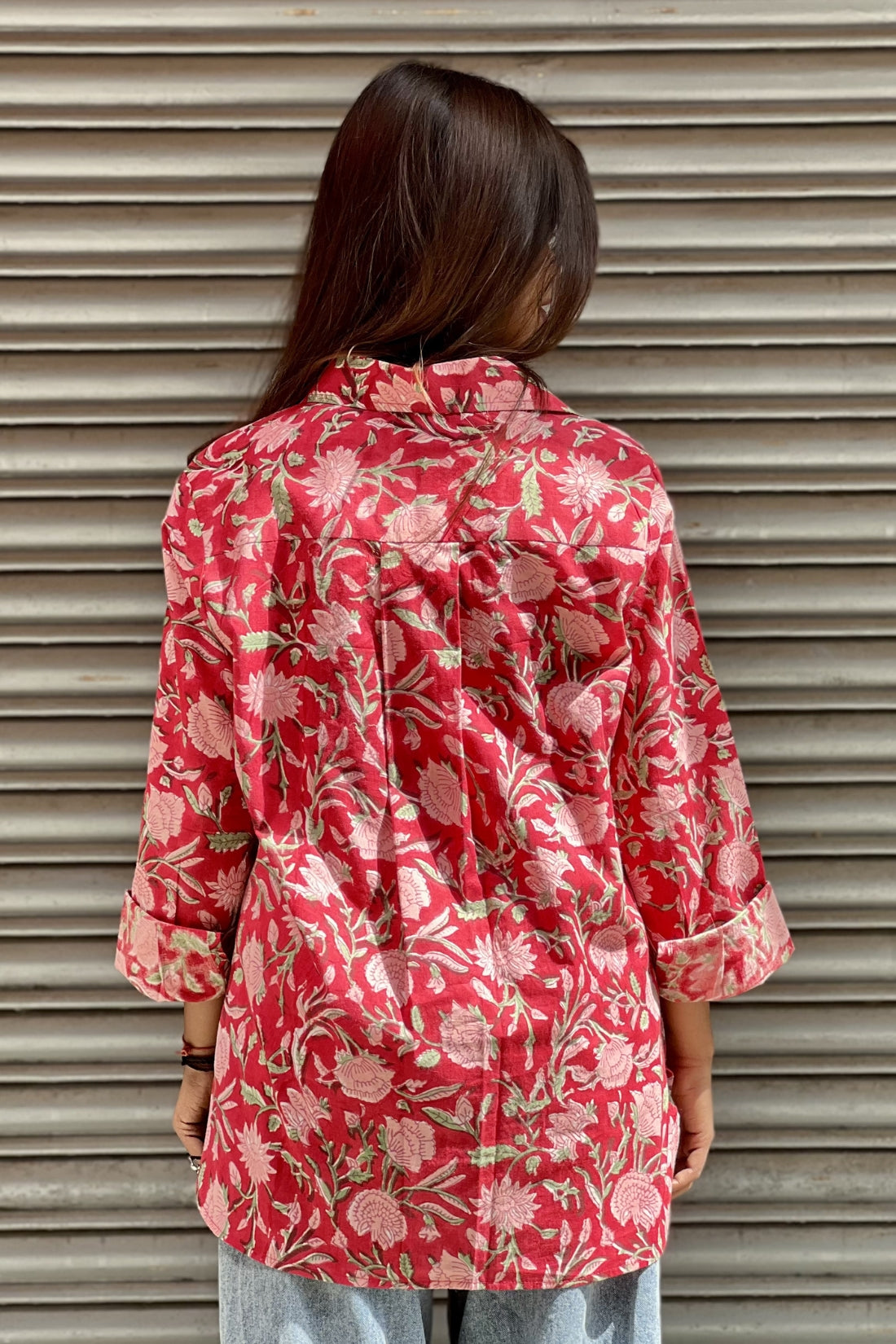 HAND BLOCK PRINTED SHIRT