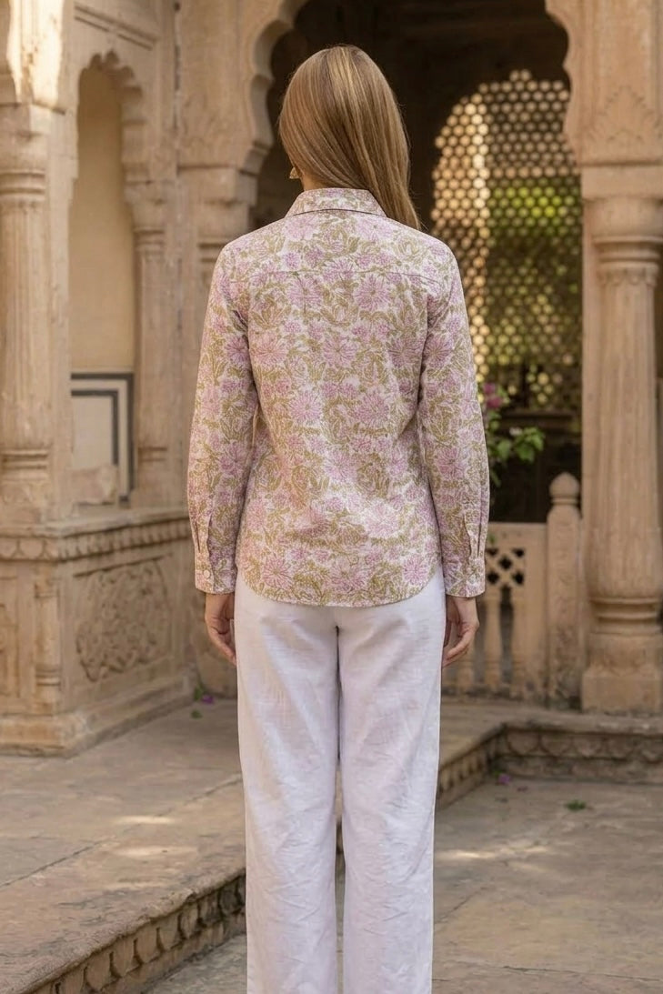 HAND BLOCK PRINTED SHIRTS