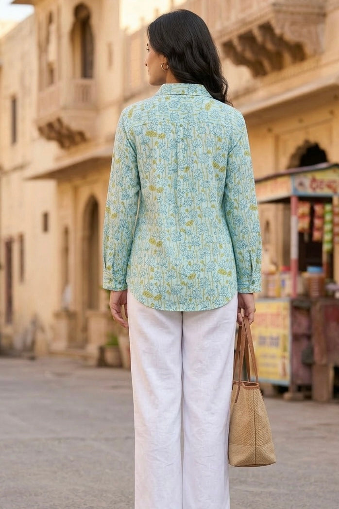 HAND BLOCK PRINTED SHIRTS
