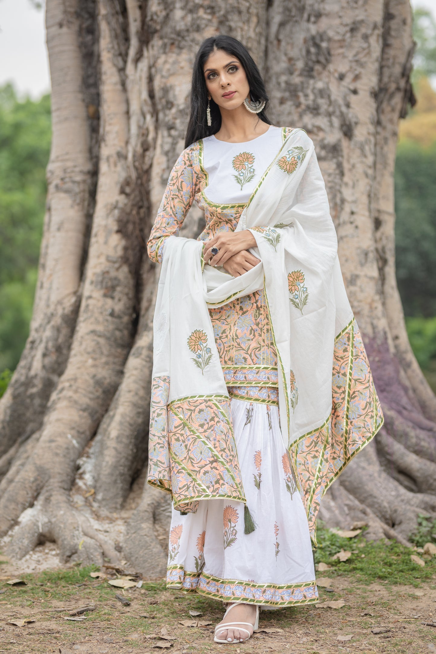 Block Printed Suit
