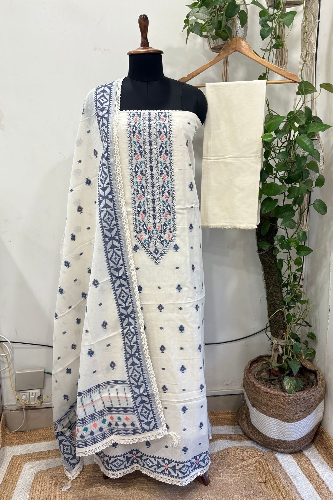 PURE COTTON SUIT