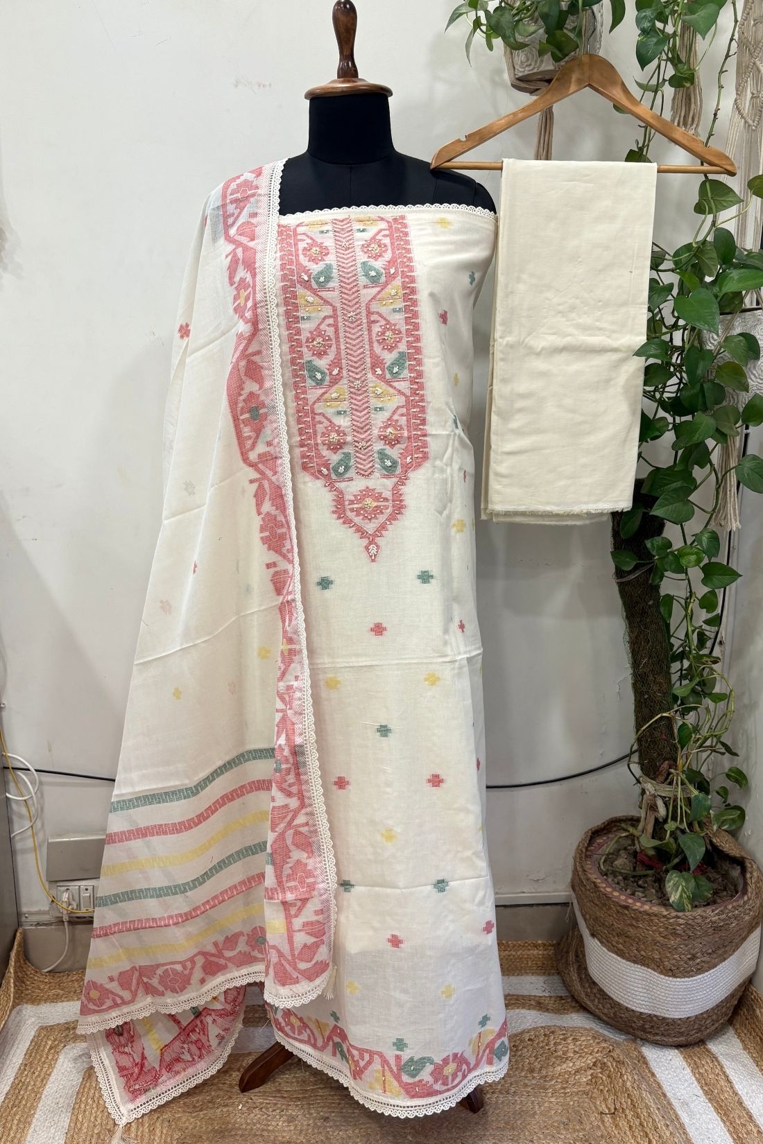 PURE COTTON SUIT