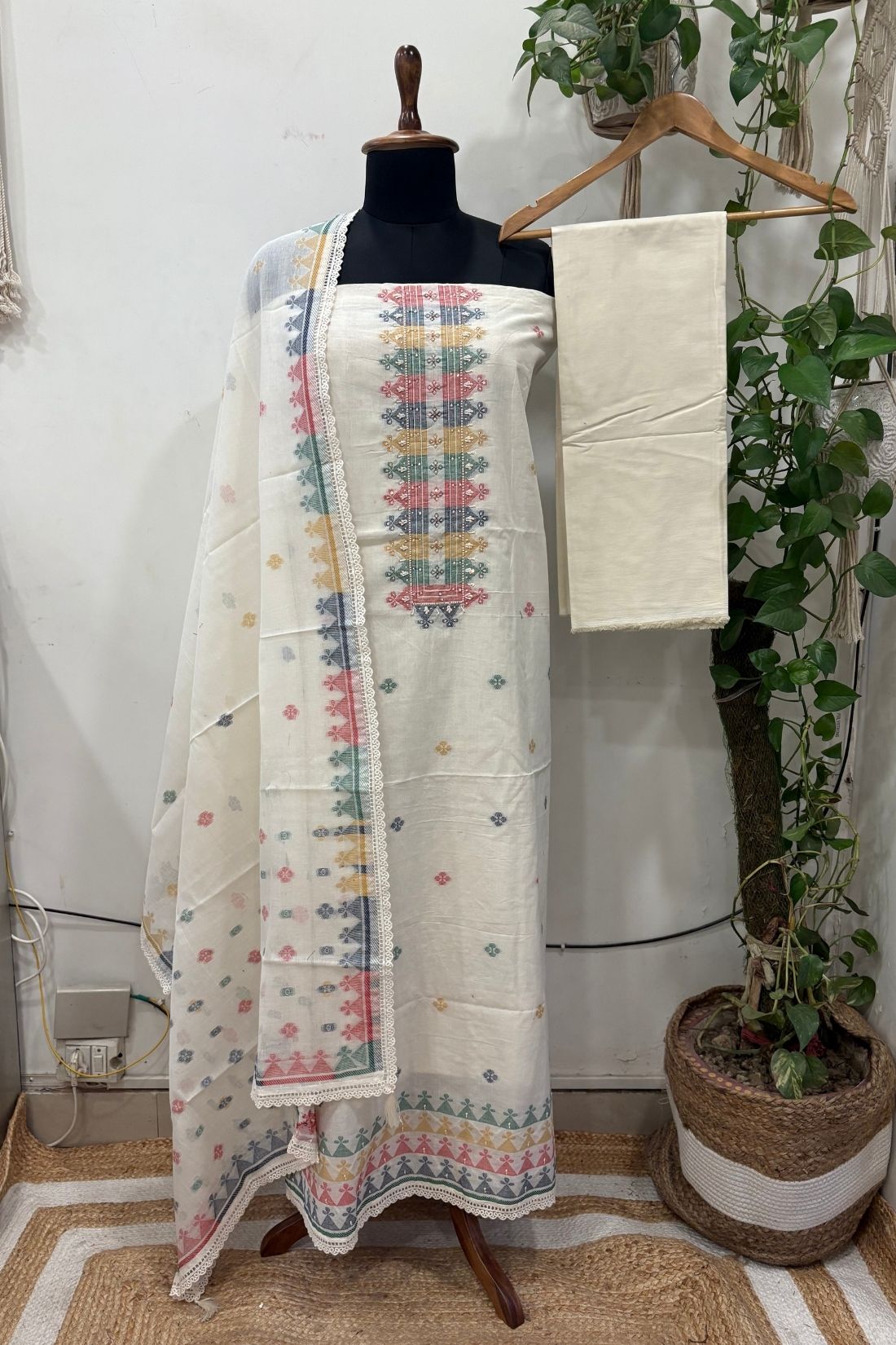 PURE COTTON SUIT
