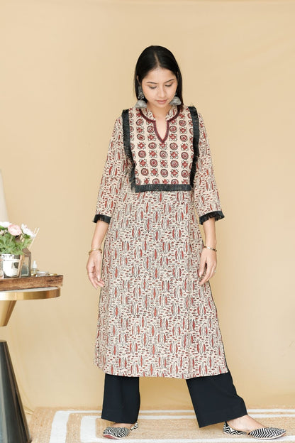 AJRAKH KURTA