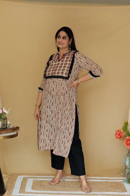AJRAKH KURTA