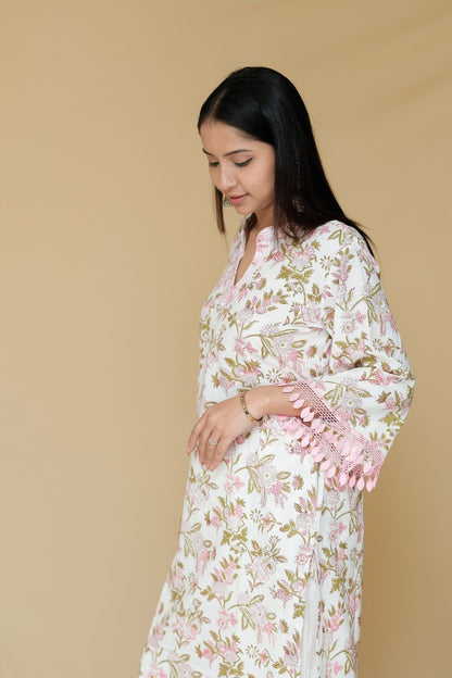 Handblock Printed Kurta