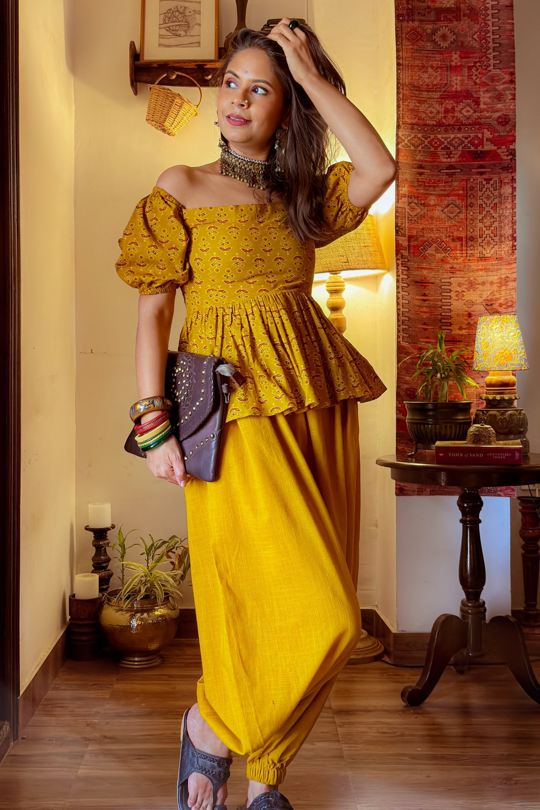 AJRAKH INSPIRED CO-ORD SET