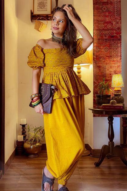 AJRAKH INSPIRED CO-ORD SET