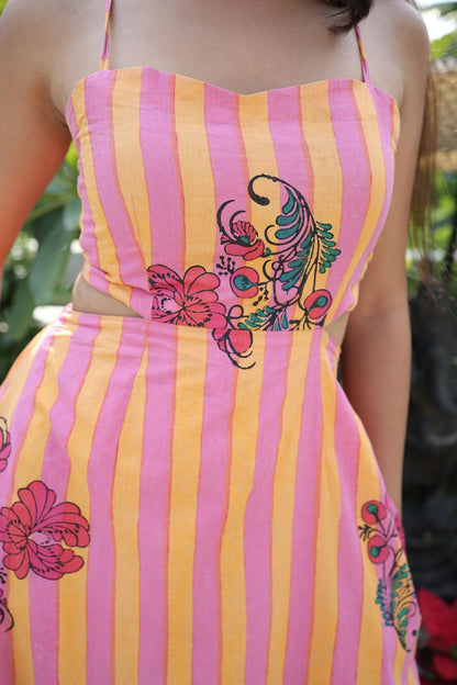 HAND BLOCK PRINTED DRESS
