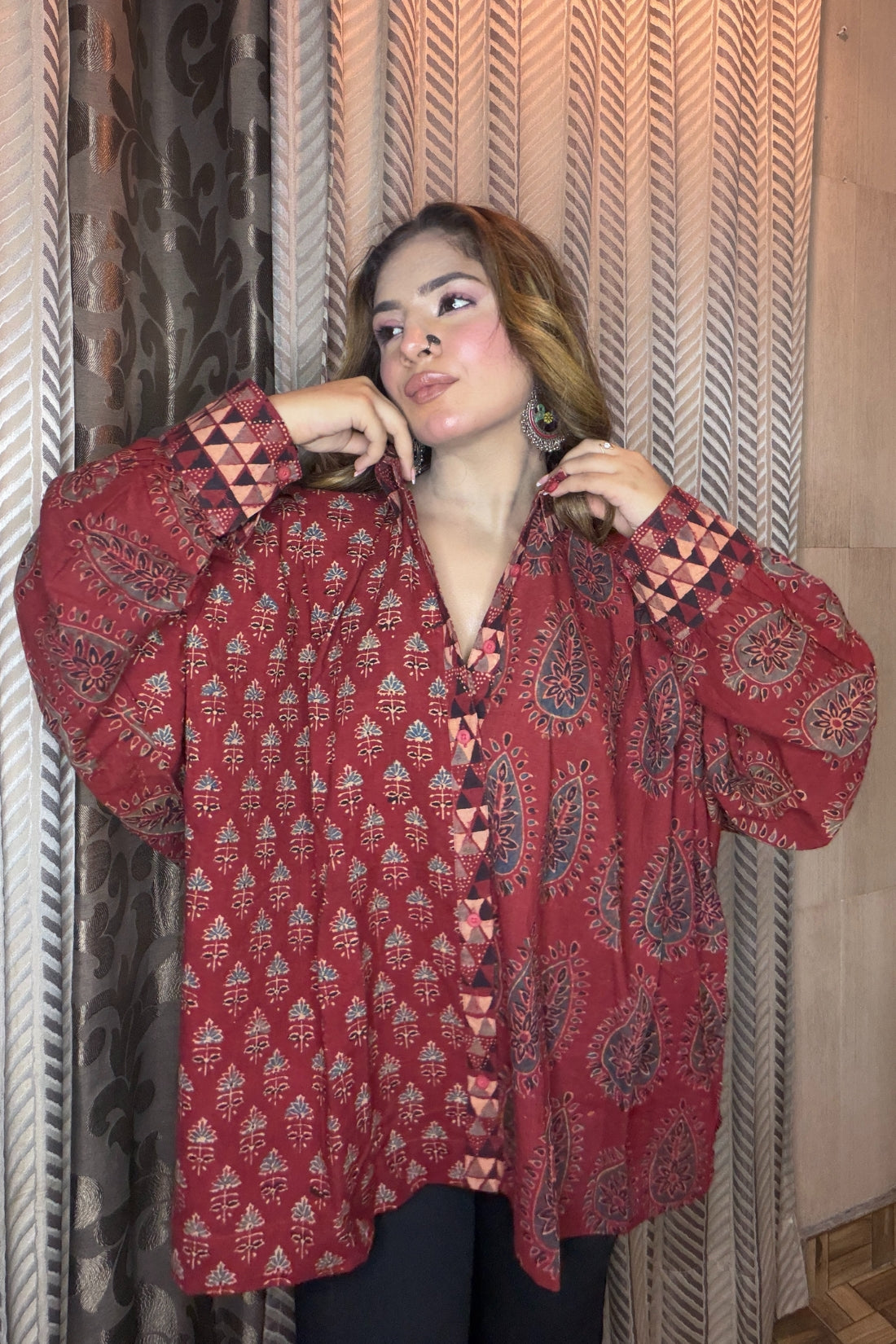 AJRAKH ANTI-FIT SHIRT