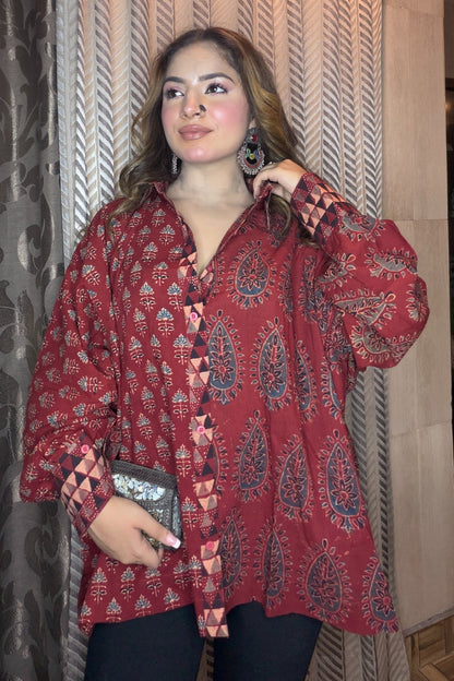 AJRAKH ANTI-FIT SHIRT