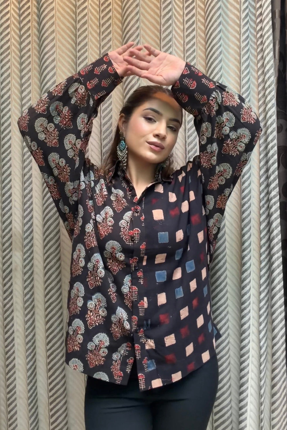 AJRAKH ANTI-FIT SHIRT