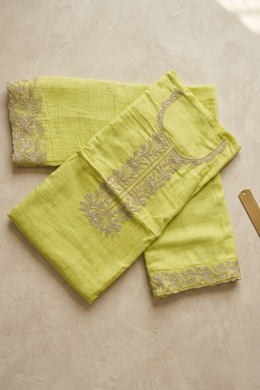 MUL CHANDERI SUIT SET
