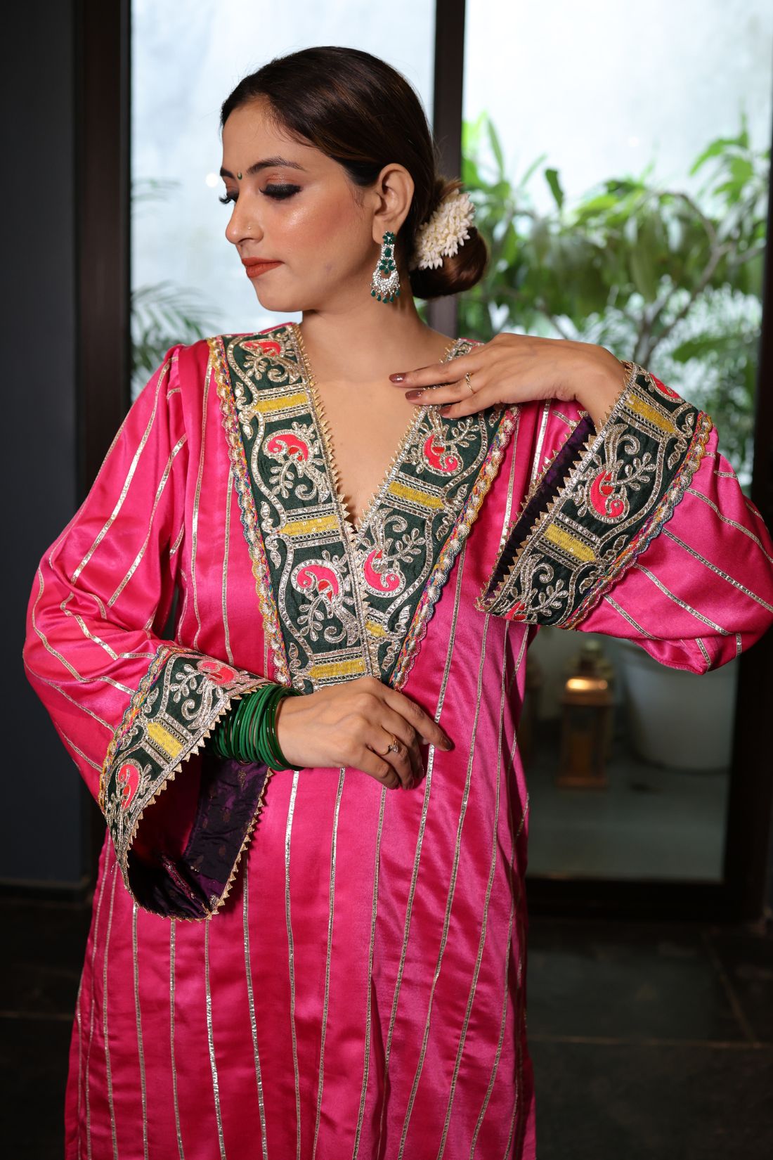 PINK SARIN CO-ORD SET