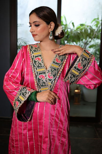 PINK SARIN CO-ORD SET