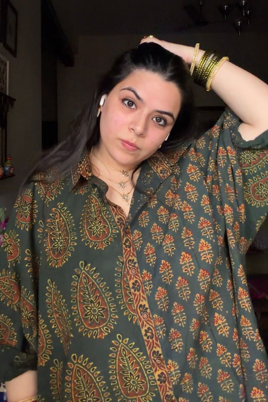 AJRAKH ANTI-FIT SHIRT