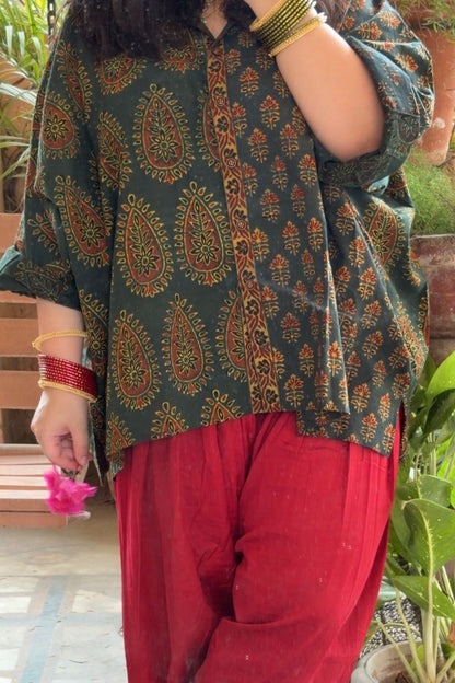 AJRAKH ANTI-FIT SHIRT