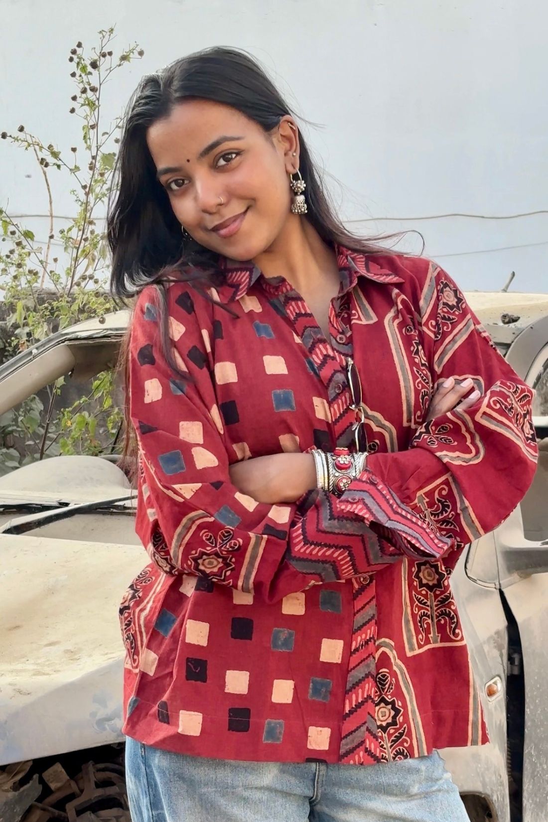 AJRAKH ANTI-FIT SHIRT