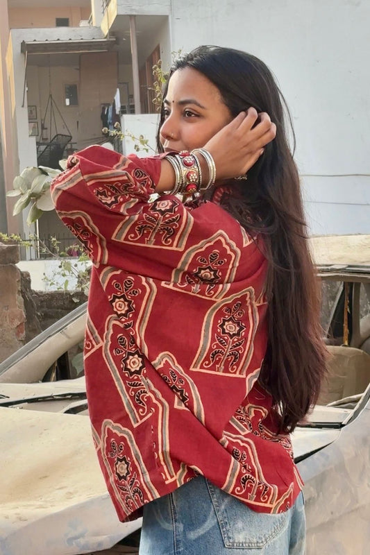 AJRAKH ANTI-FIT SHIRT