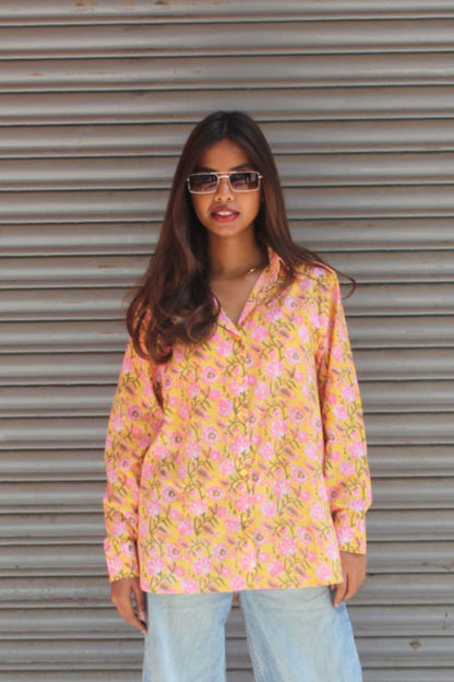 HAND BLOCK PRINTED SHIRT