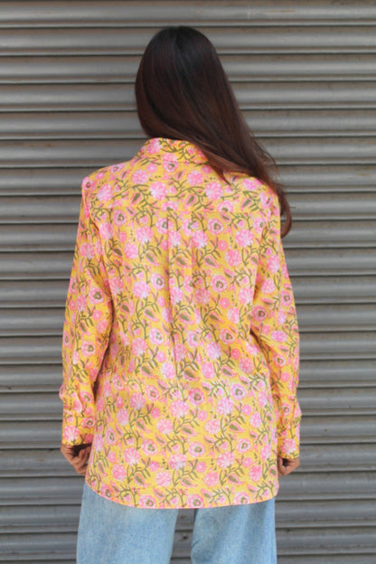 HAND BLOCK PRINTED SHIRT
