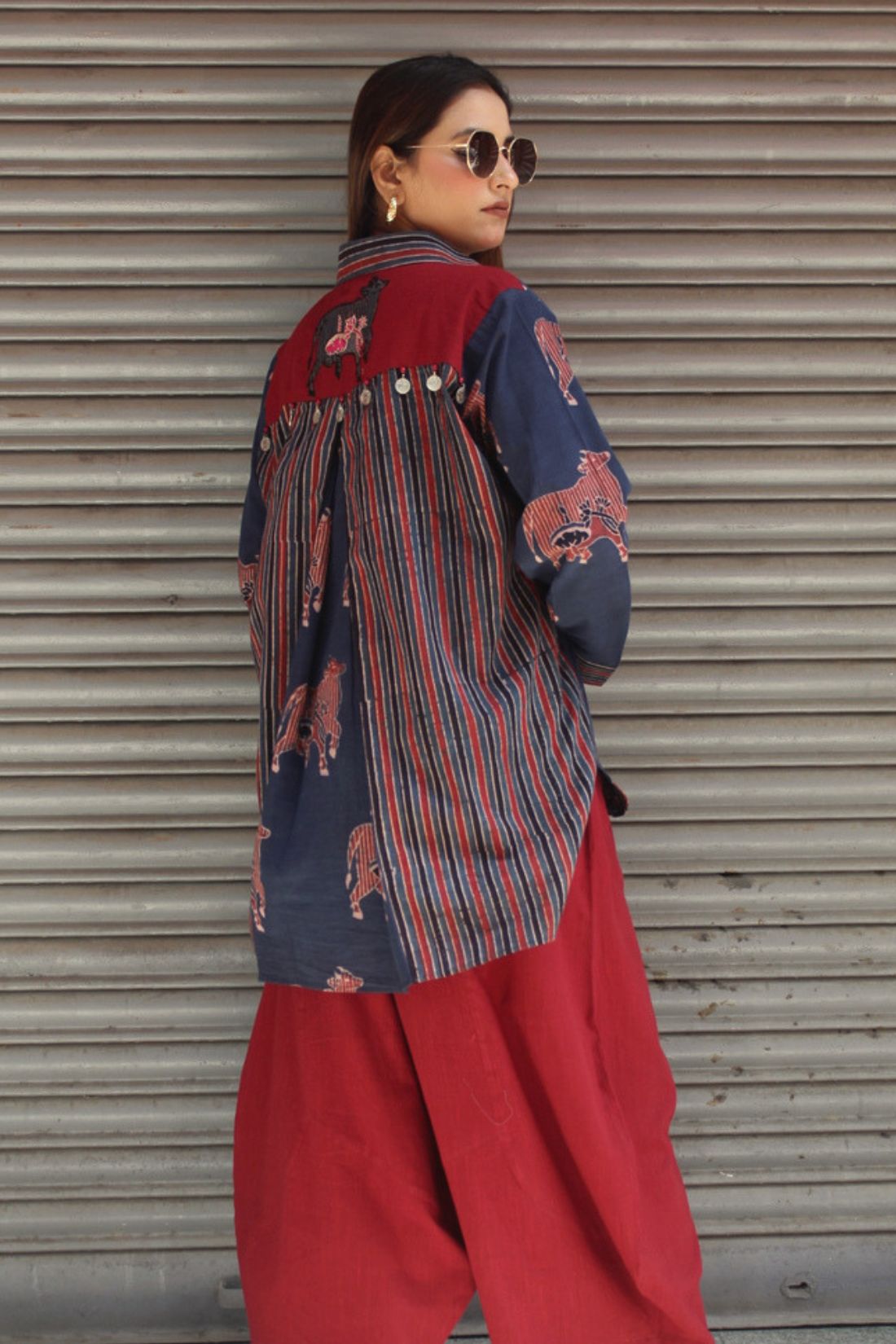 AJRAKH PURE COTTON CO-ORD SET