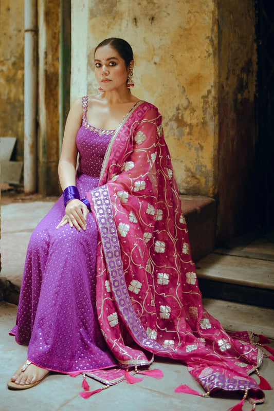 PURE GEORGETTE SUIT SET