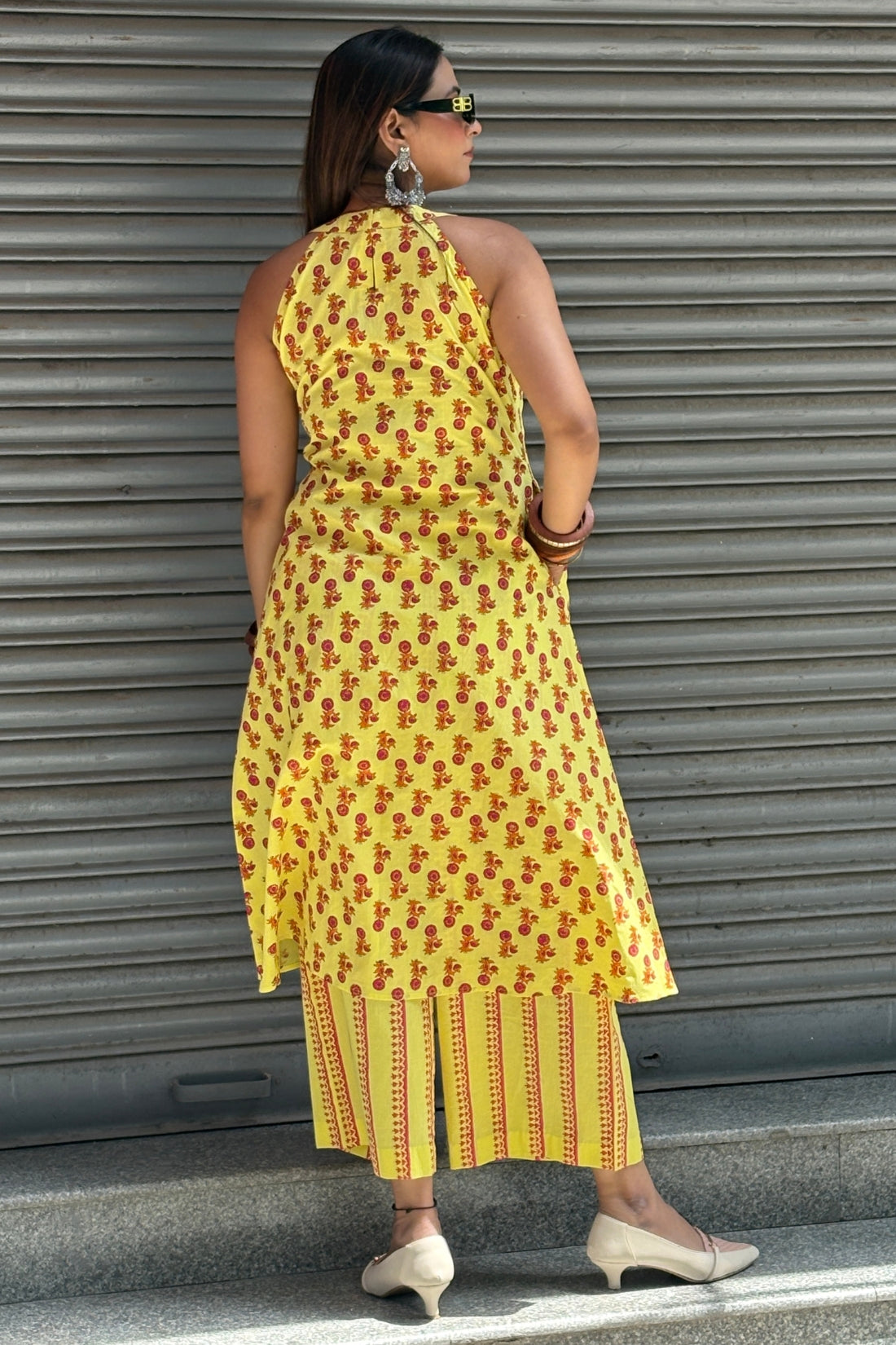 COTTON HAND BLOCK PRINTED CO-ORD SET