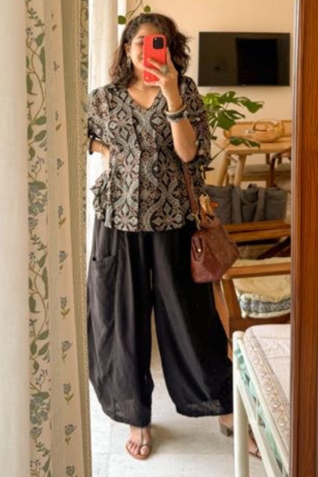 AJRAKH BALLOON CO-ORD SET