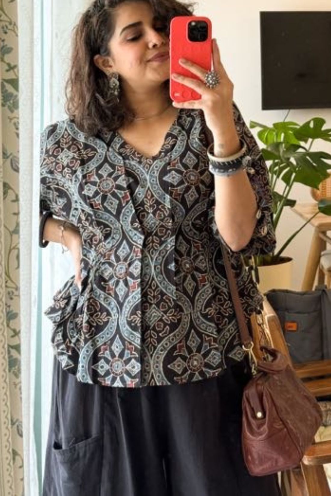AJRAKH BALLOON CO-ORD SET