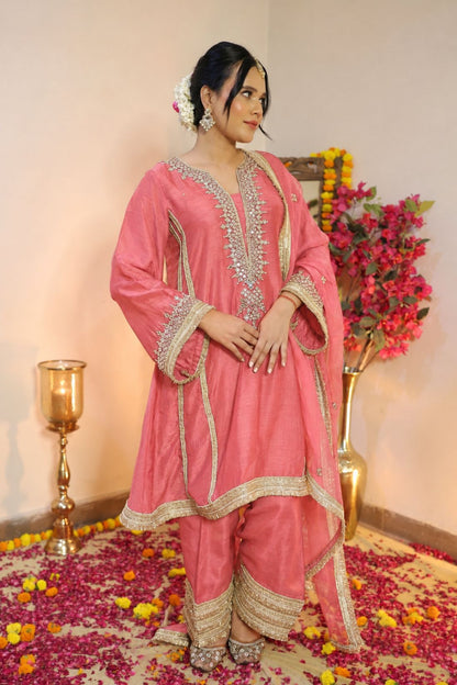 MULCHANDERI KALIDAAR SUIT SET