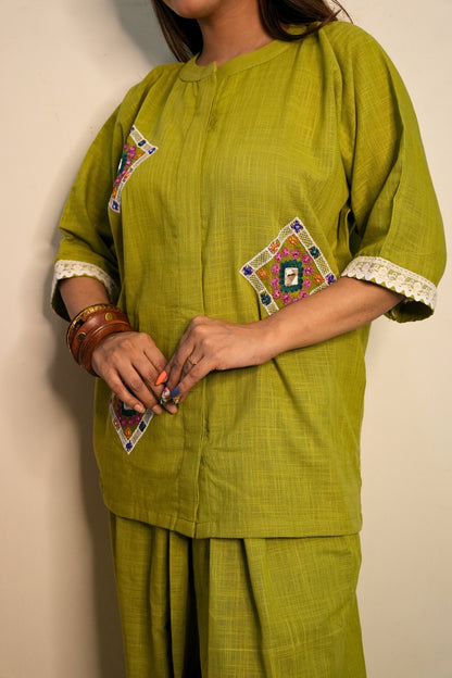 LIME MEADOW CO-ORD SET