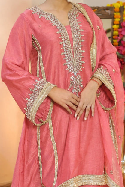 MULCHANDERI KALIDAAR SUIT SET