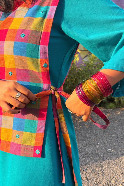 Cotton Linen Dhoti Jumpsuit