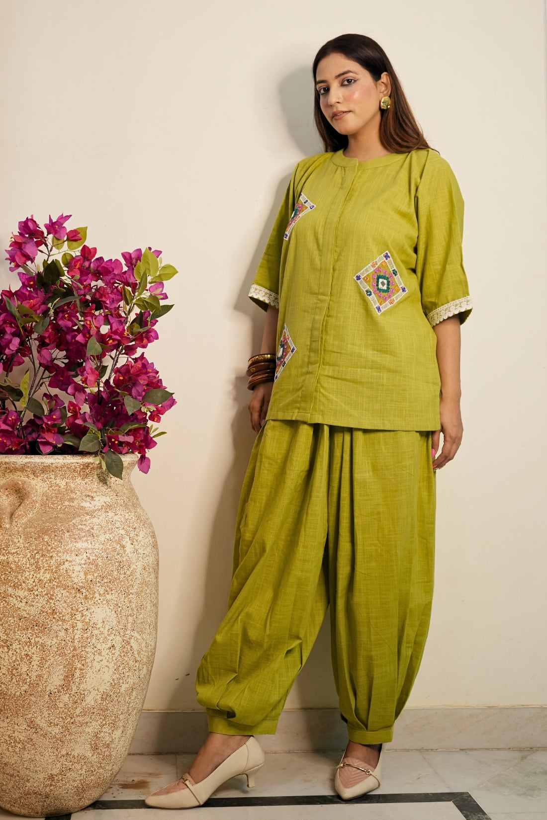 LIME MEADOW CO-ORD SET