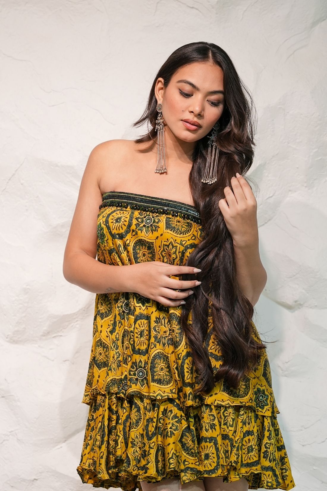 MODAL SILK DRESS
