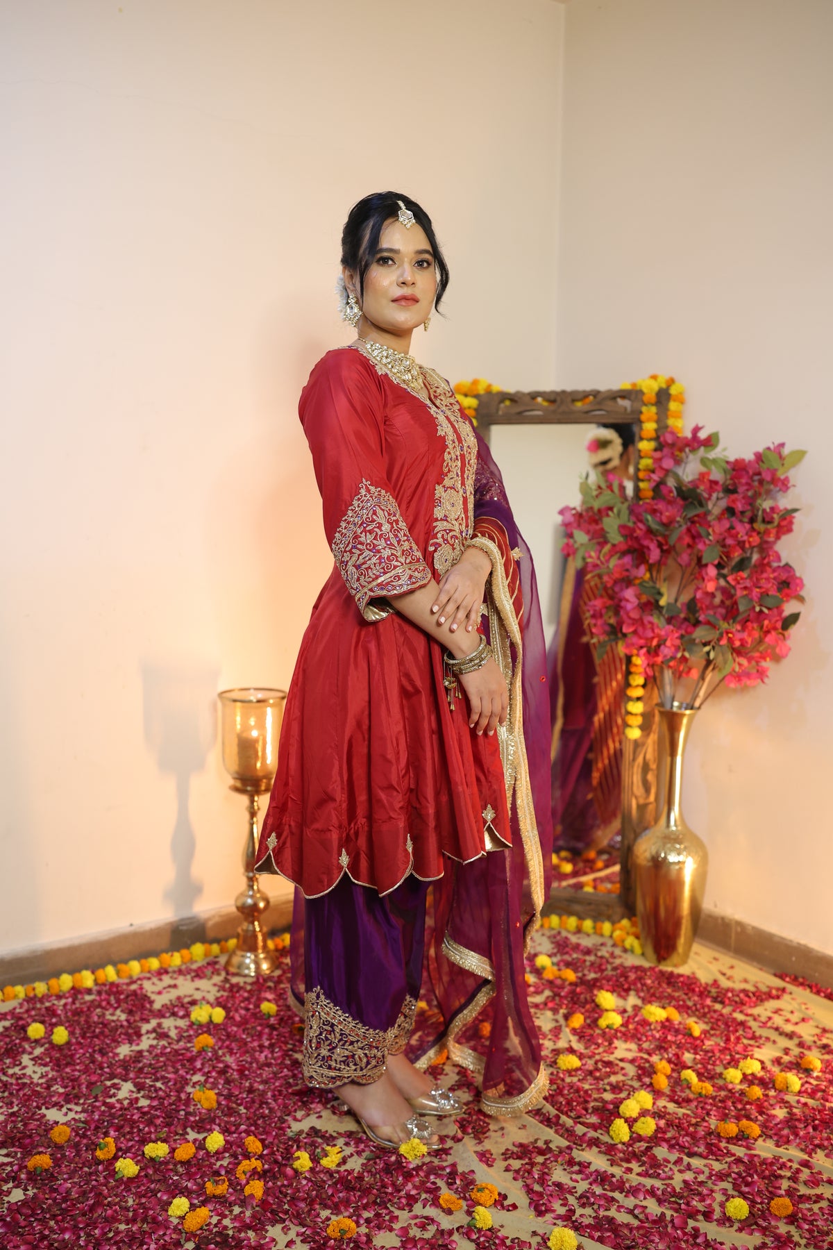 Pure Silk Suit Set