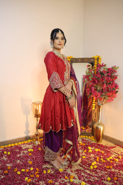 Pure Silk Suit Set