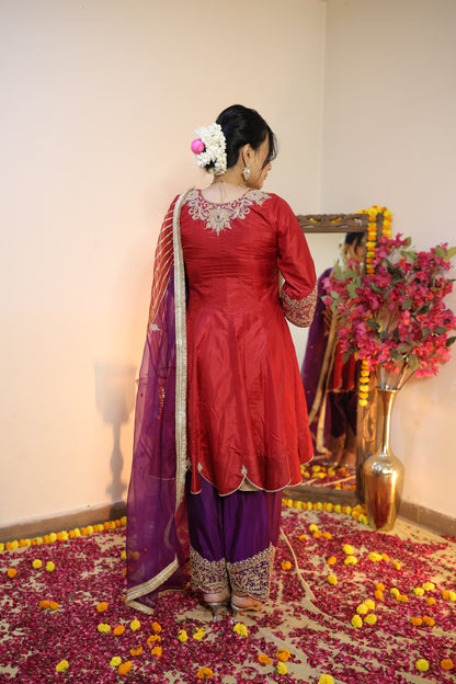 Pure Silk Suit Set