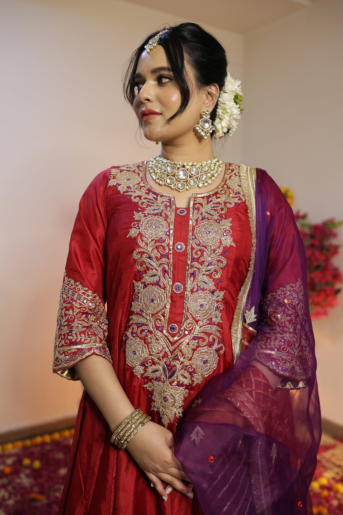 Pure Silk Suit Set