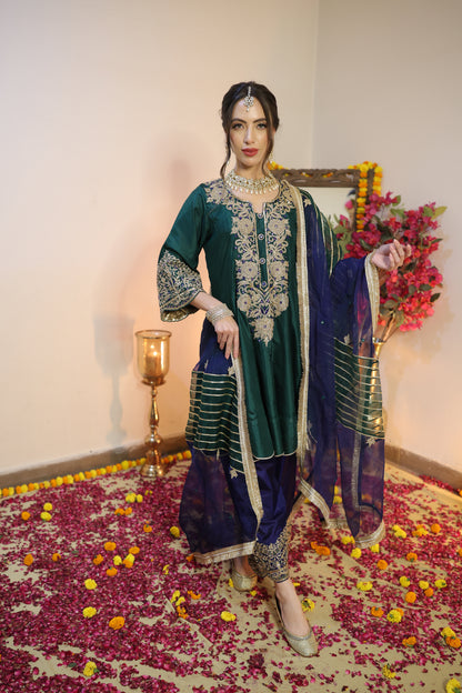 Pure Silk Suit Set