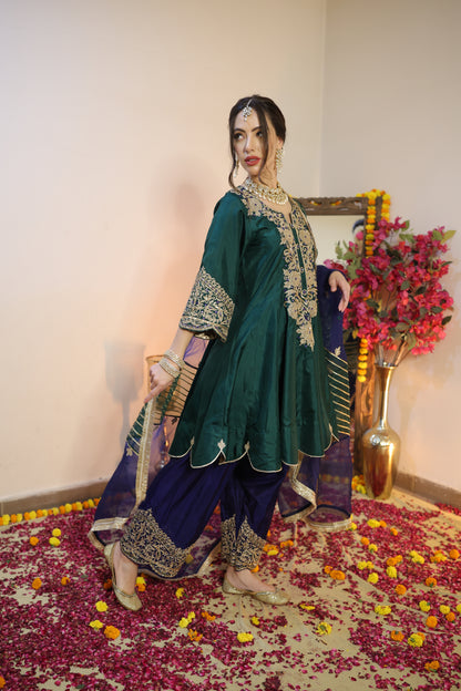 Pure Silk Suit Set