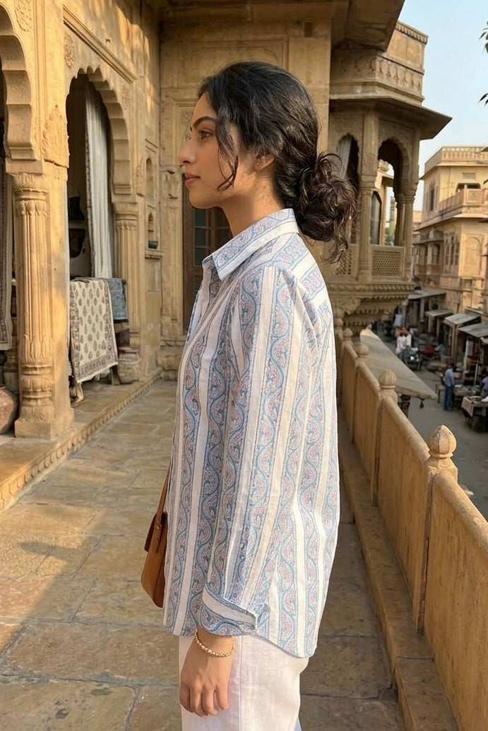 HAND BLOCK PRINTED SHIRTS