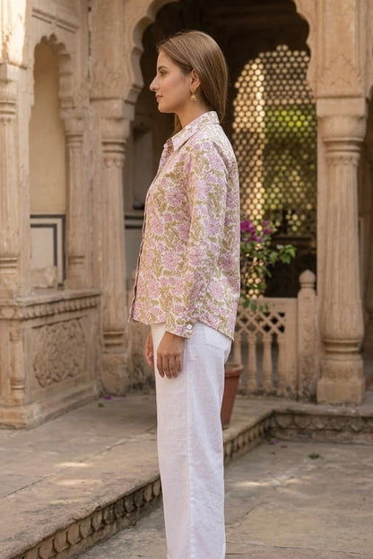 HAND BLOCK PRINTED SHIRTS