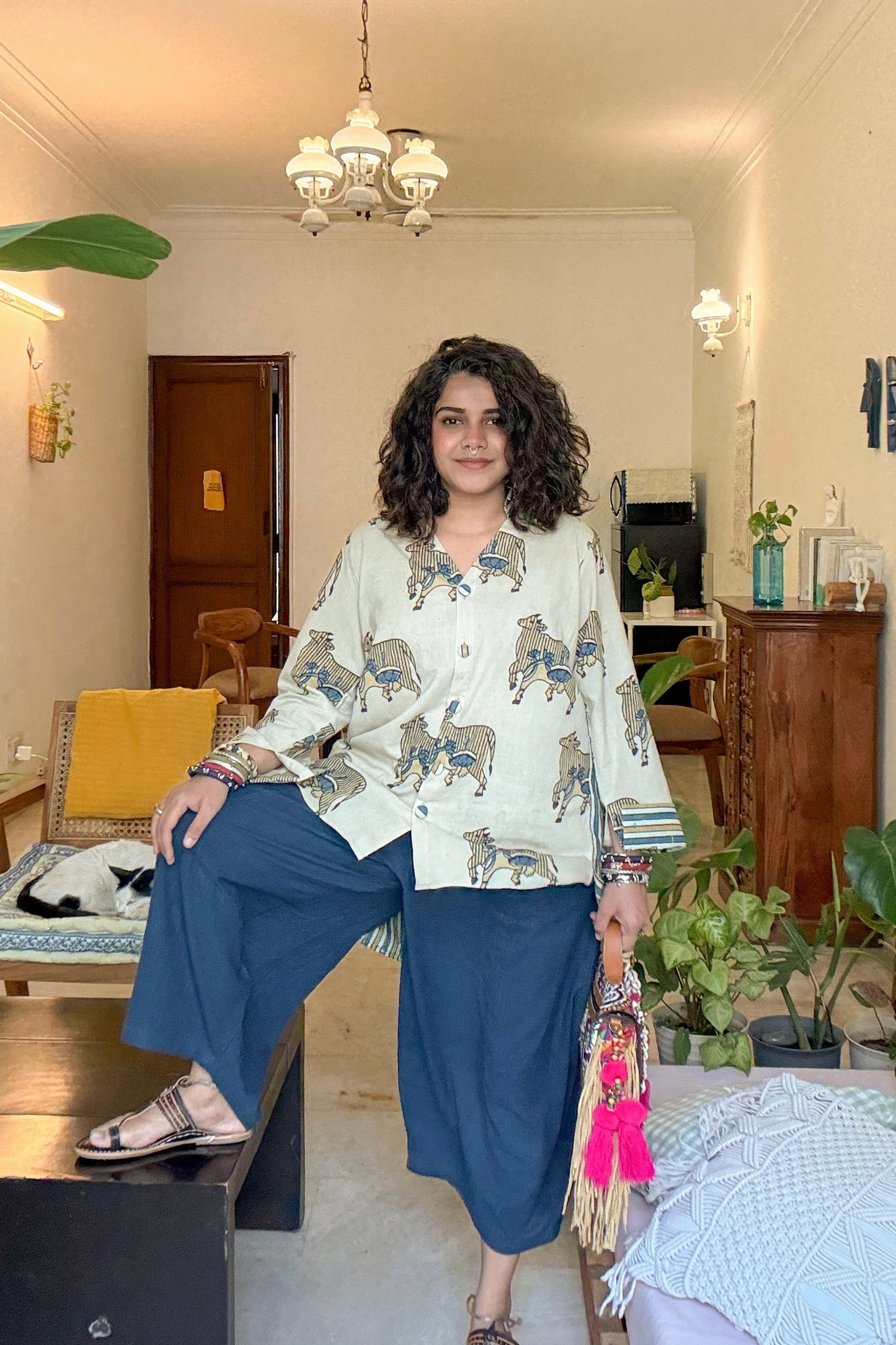 AJRAKH PURE COTTON CO-ORD SET