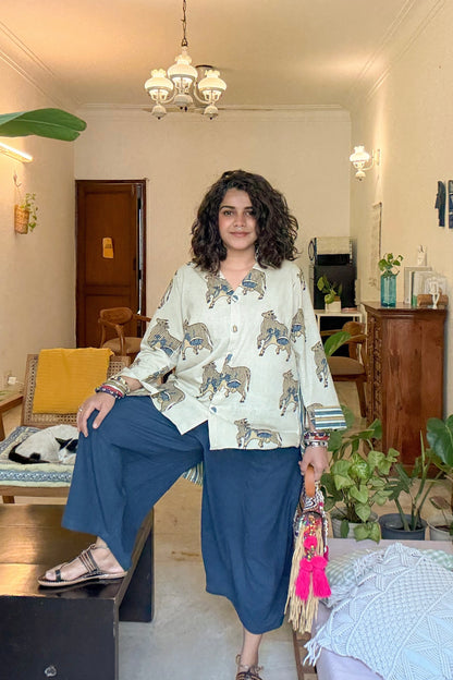 AJRAKH PURE COTTON CO-ORD SET